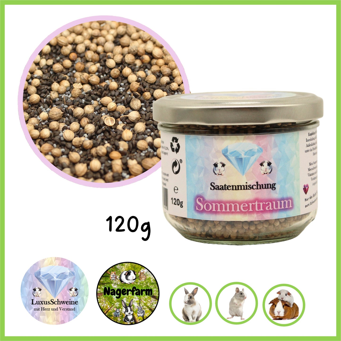 Saaten Mix Sommertraum - Nagerfarm