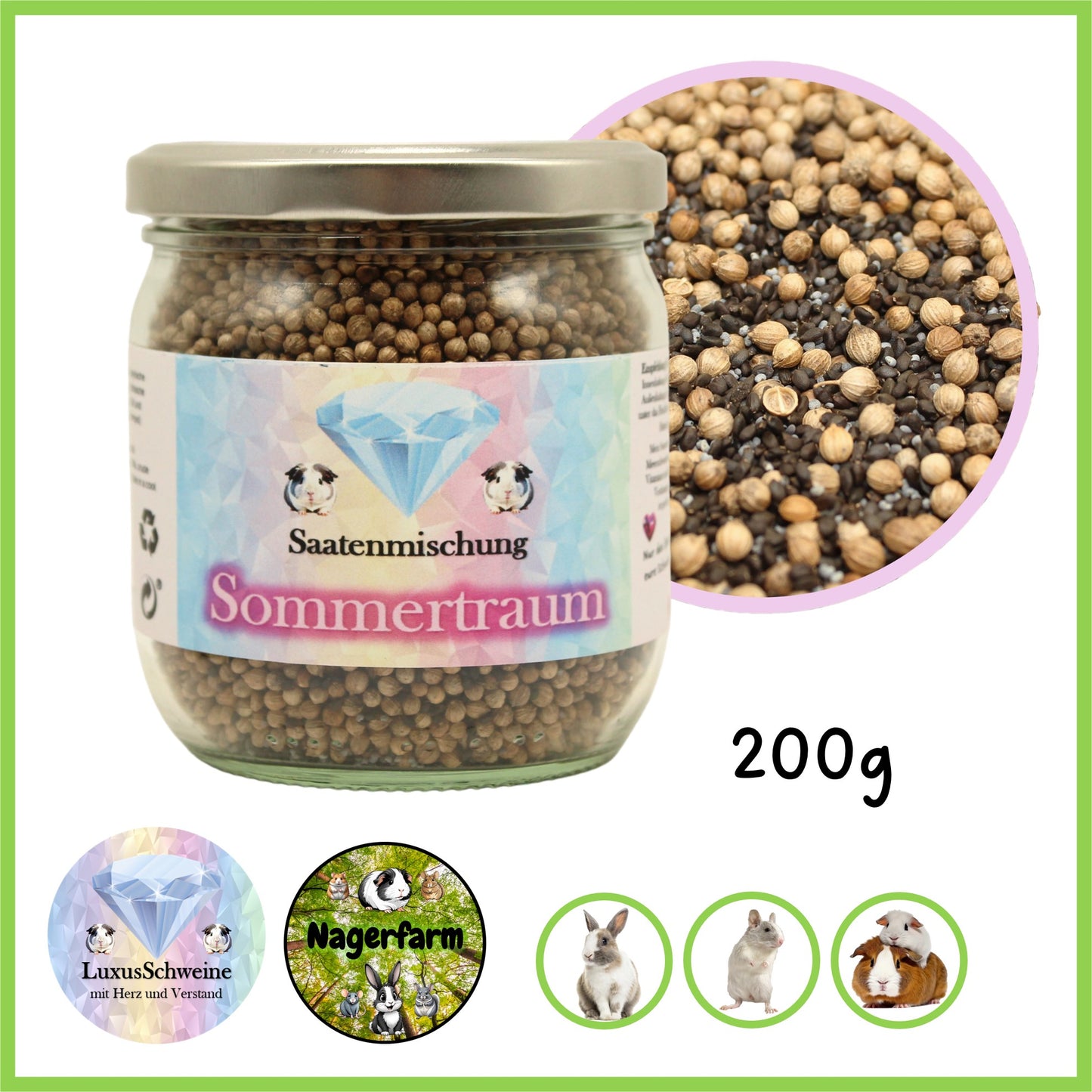 Saaten Mix Sommertraum - Nagerfarm