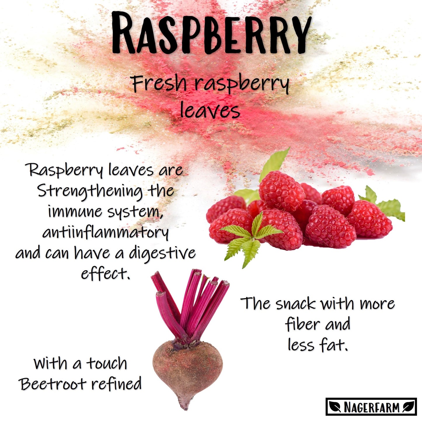 Snack Leaves - Raspberry