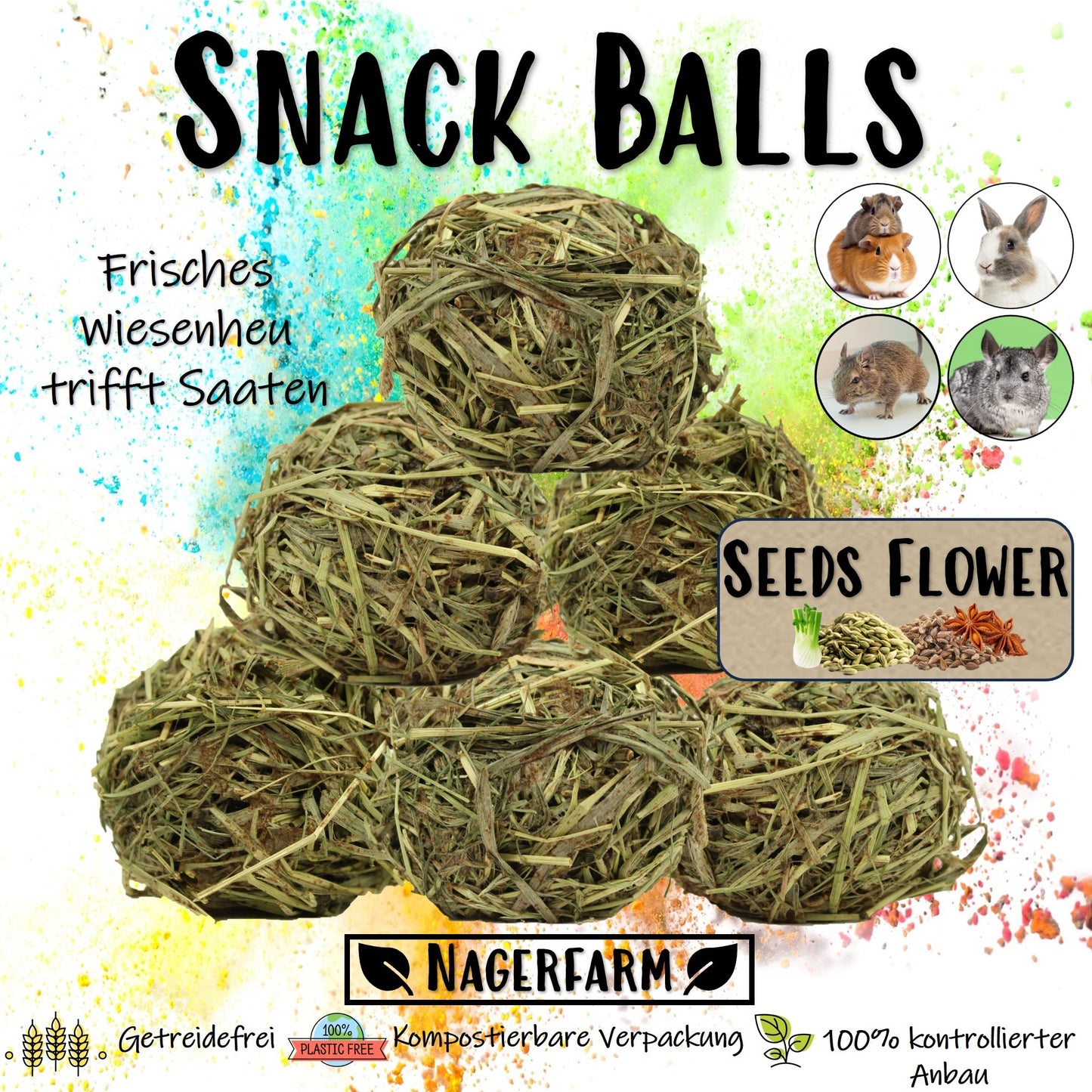 Snack Balls - Seeds Flower