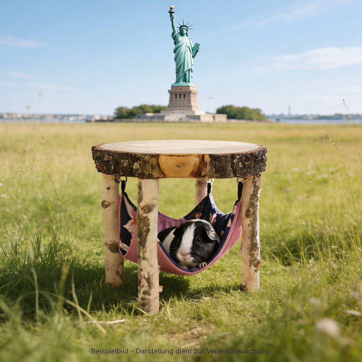 Handgefertigte Hängematte für Meerschweinchen, Chinchillas und Degus – nan