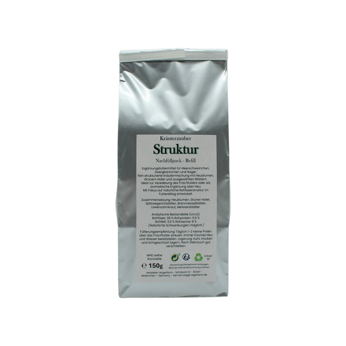 🌿 Kräuterzauber Struktur Nachfüllpack