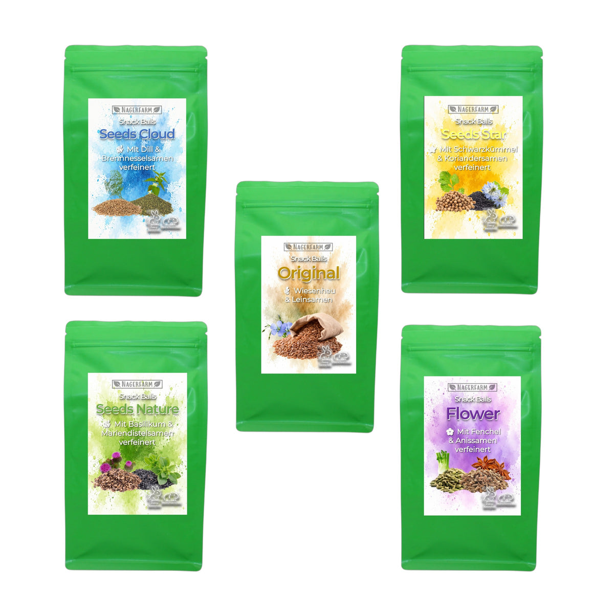 Snack Balls - Set of 5 varieties