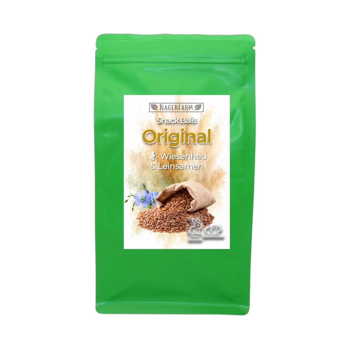 Snack Balls Original – Natürlicher Heu-Snack für Meerschweinchen & Zwergkaninchen