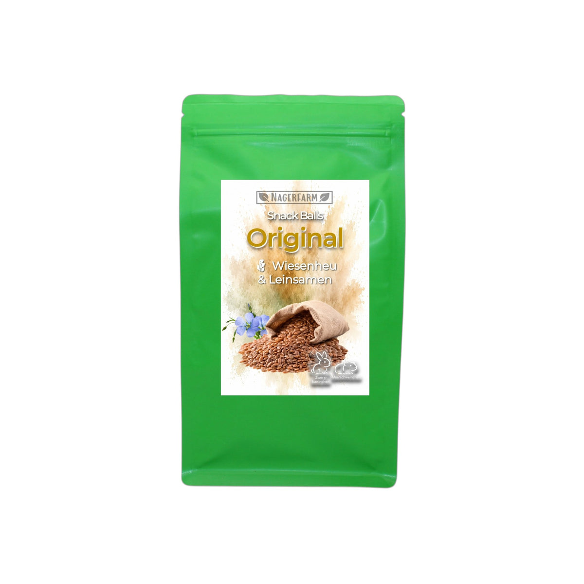 Snack Balls Original – Natürlicher Heu-Snack für Meerschweinchen & Zwergkaninchen