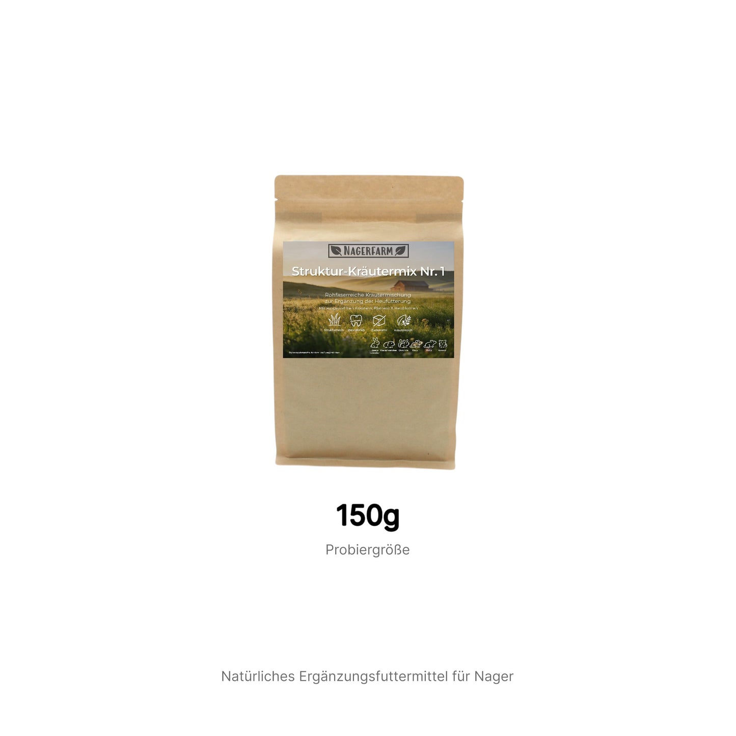 Structure Herbal Mix No. 1 – High-Fiber Herbal Mix for Rodents & Rabbits