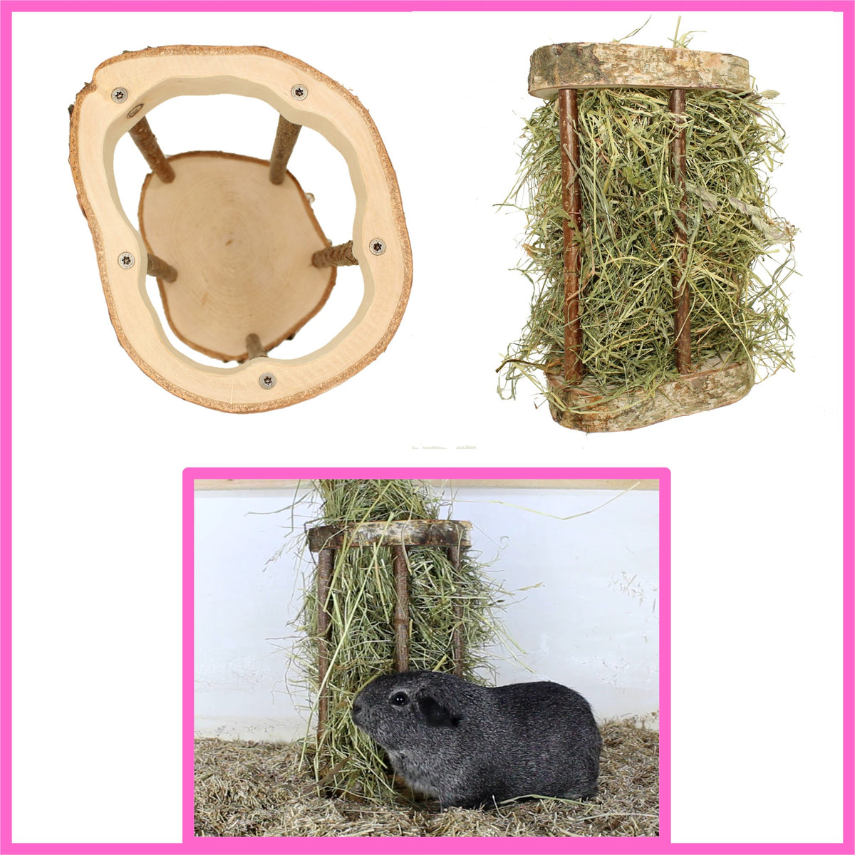 🐹 Hay Rack Easy One – Species-Appropriate Hay Enjoyment Without Grid Stress