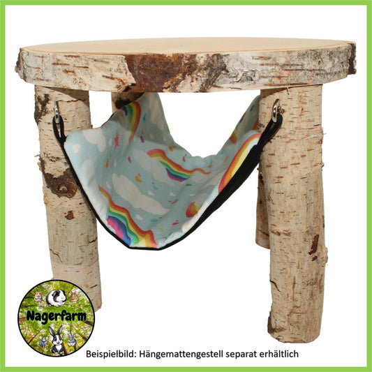 Bio Hängematte - Regenbogen - Nagerfarm