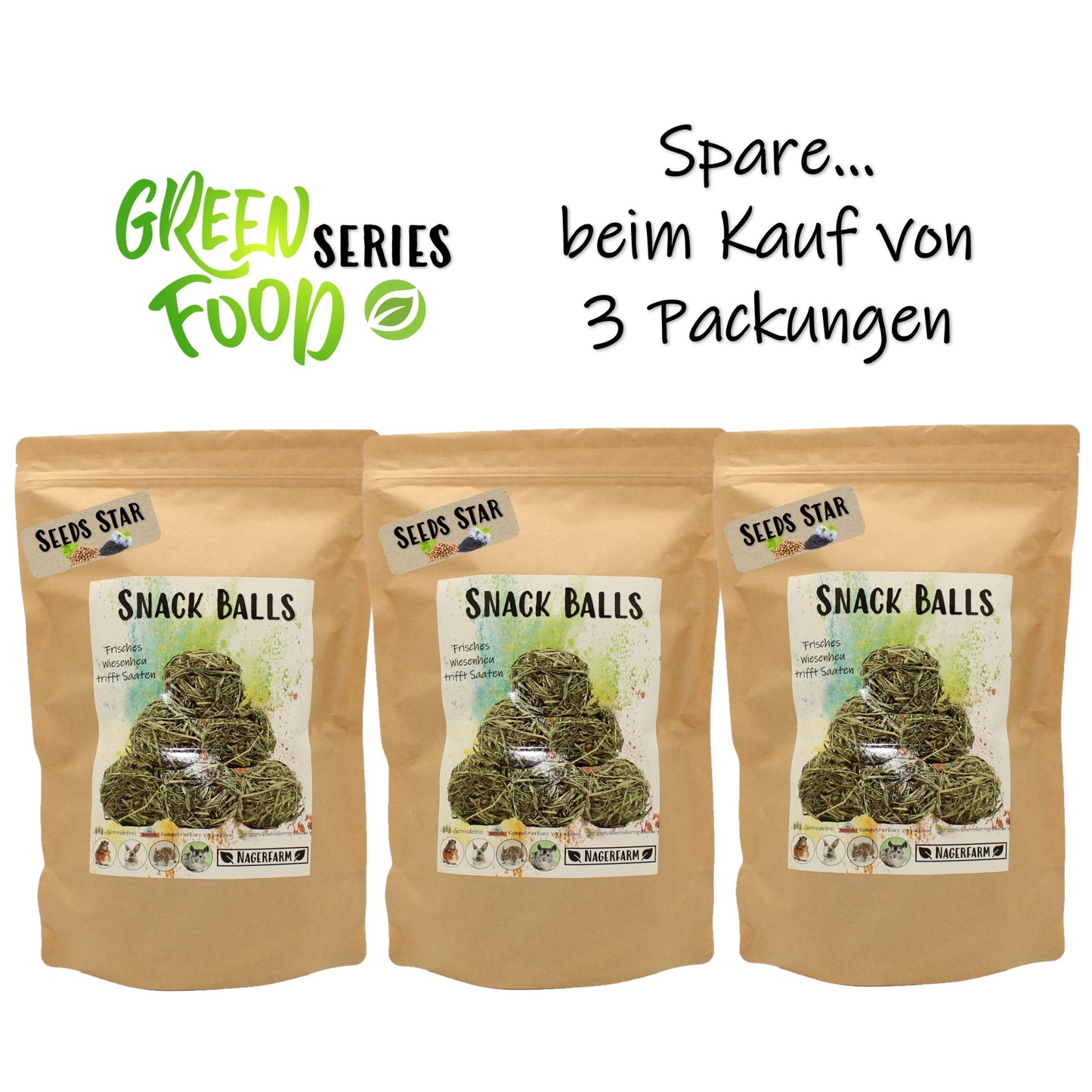 Snack Balls - Seeds Star