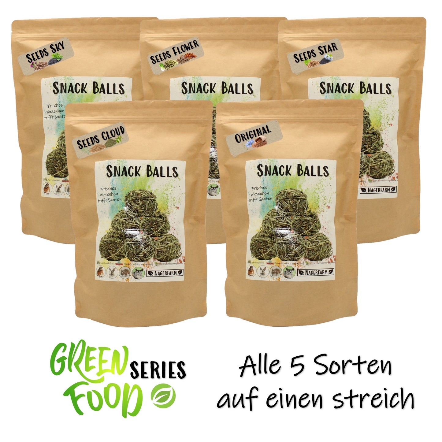 Snack Balls - Set of 5 varieties