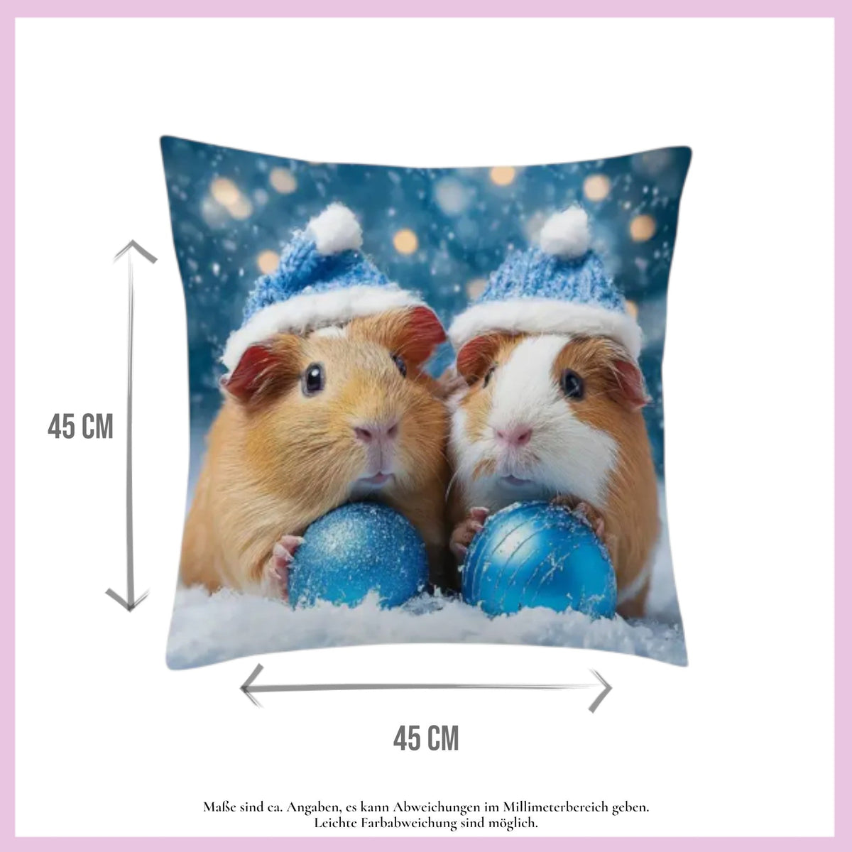 🛋️ Kissen „Winterzauber“ – Kuscheliger Winterzauber für dein Zuhause