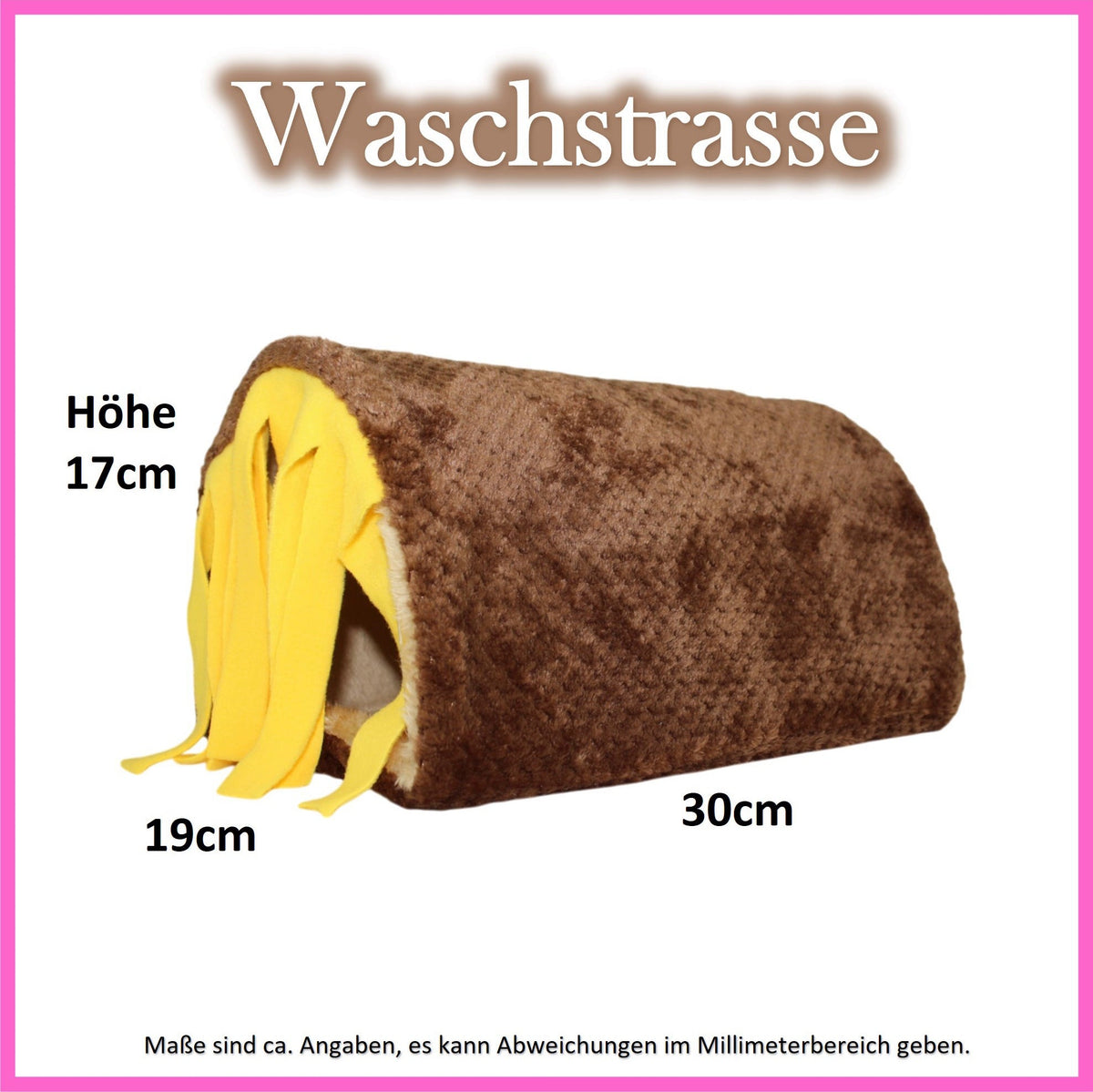 🚗🧼 Car Wash Brown – Cuddle Fun for your Guinea Pigs!