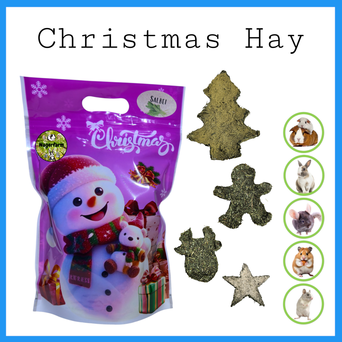 Christmas Hay - Sage