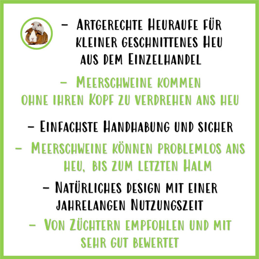 Heuraufe Easy Two - Nagerfarm