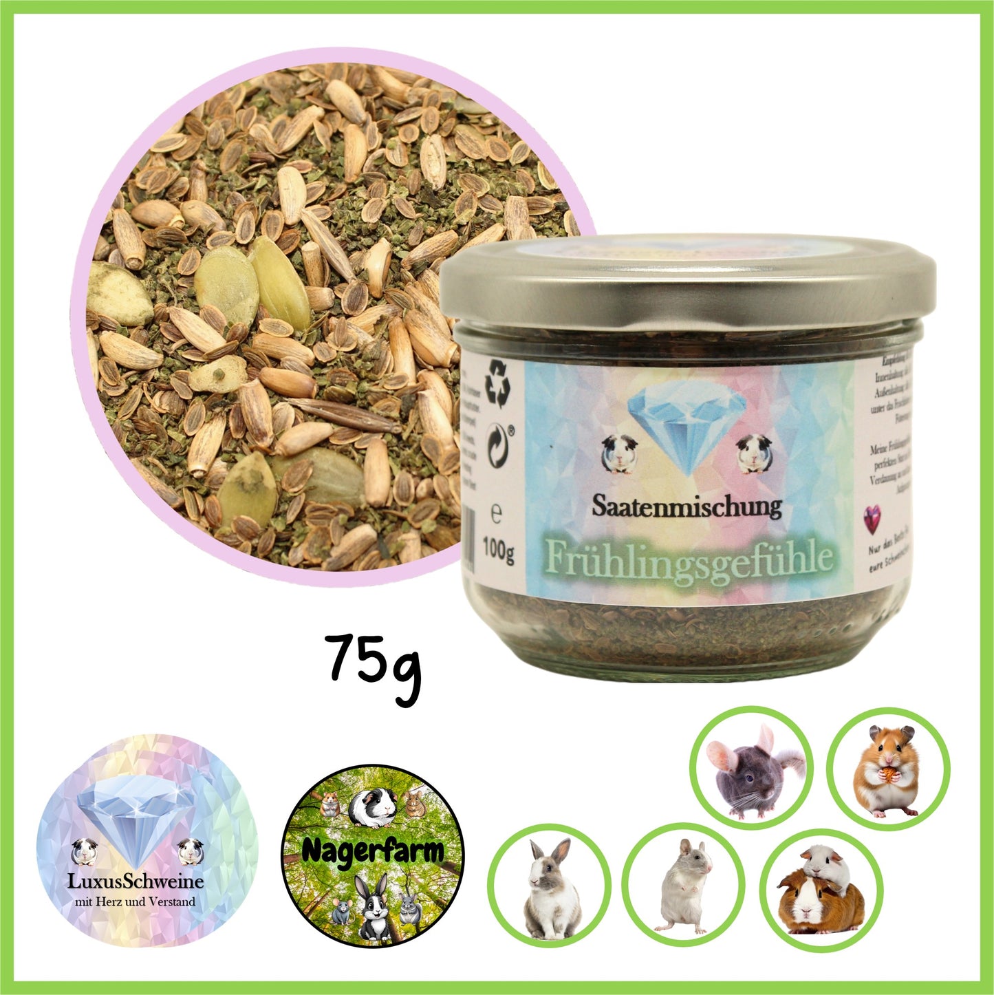 Saaten Mix Frühlingsgefühle - Nagerfarm