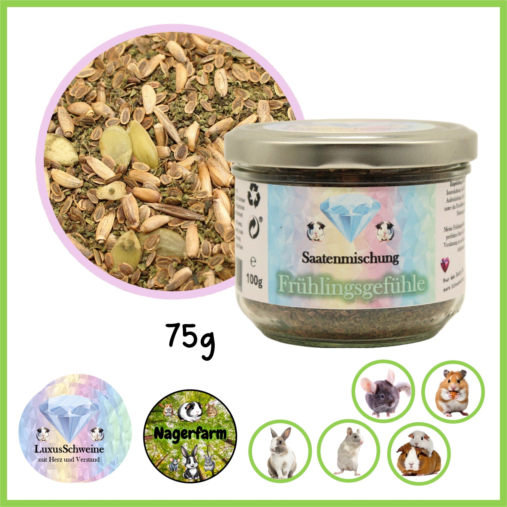 Saaten Mix Frühlingsgefühle - Nagerfarm