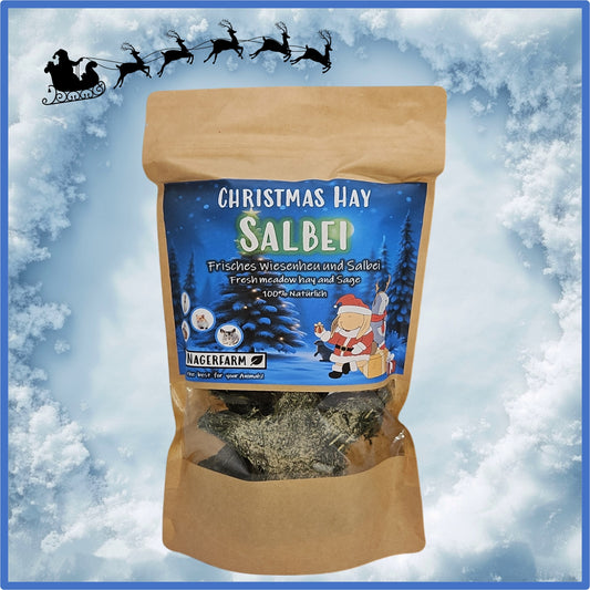 Christmas Hay - Salbei - Nagerfarm