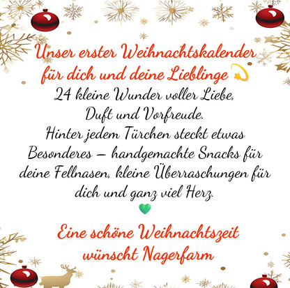 🎁Weihnachtskalender für Dich & Deine Fellnasen – 24 Tage voller Freude