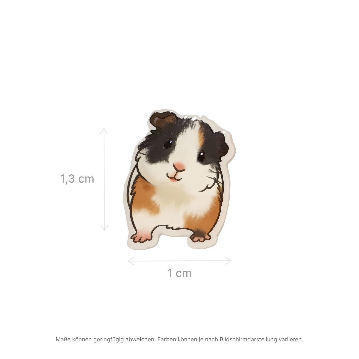 Heart-piece – 🐹Comic Guinea Pig Stud Earrings | Luxury Pigs