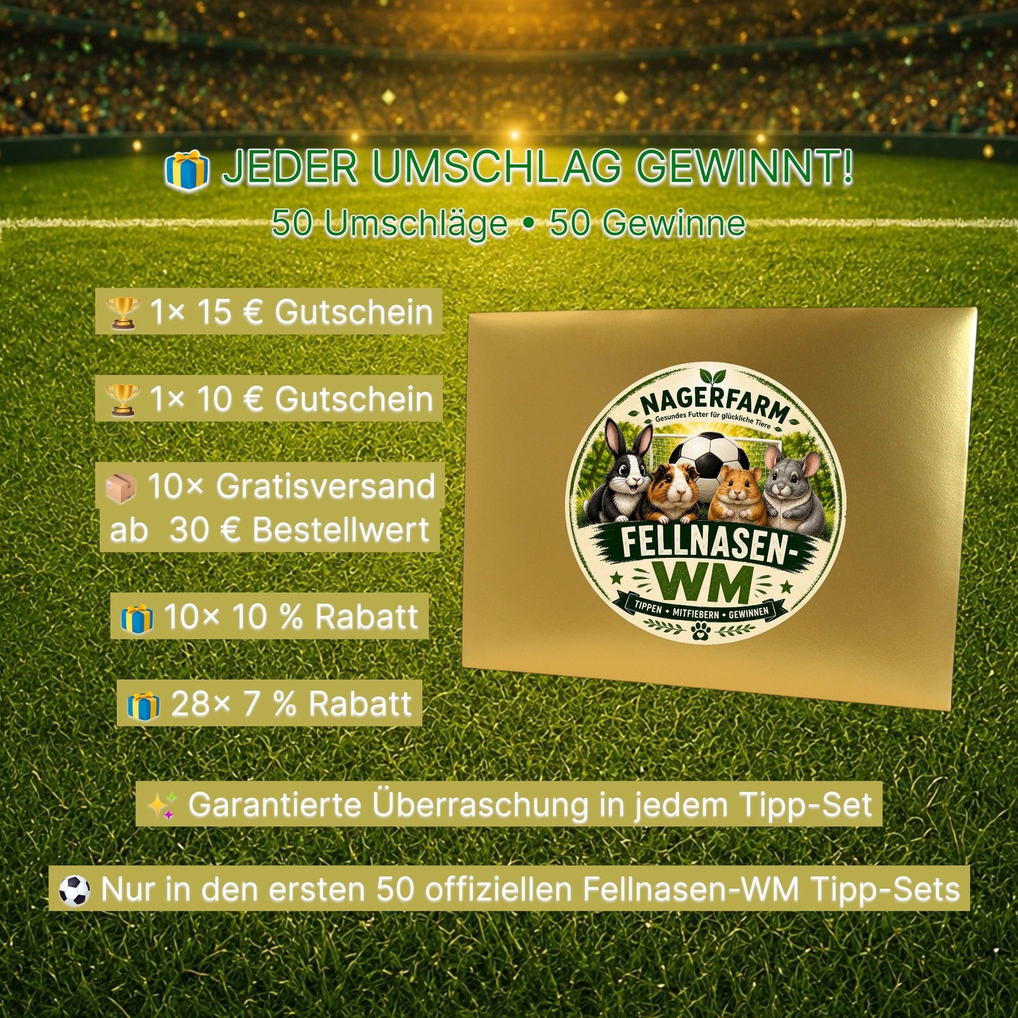 🏆 Fellnasen-WM 2026 – Offizielles Tipp-Set