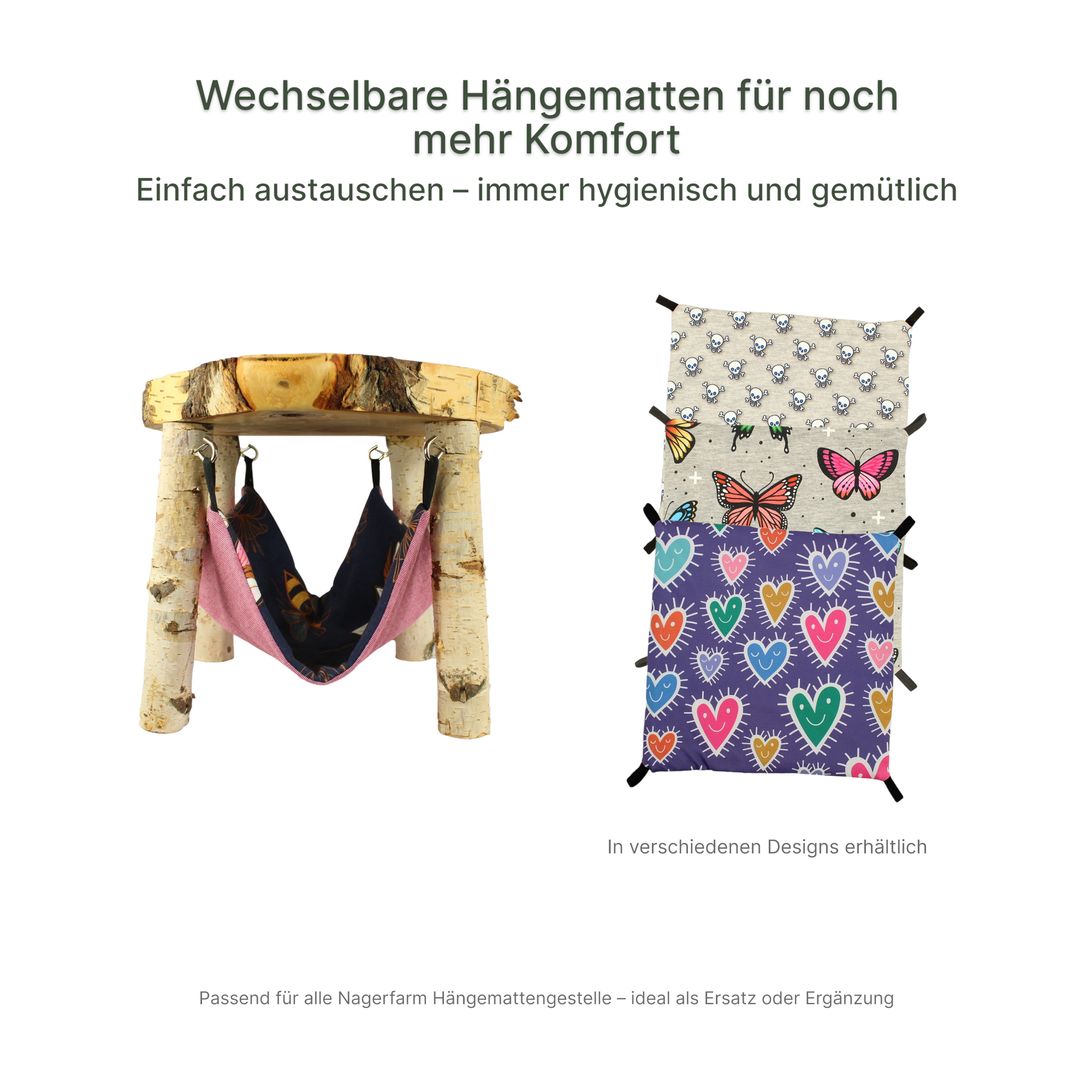 meerschweinchen häuser mit hängematte Winter Forest Kuschel-Hängematte für Meerschweinchen