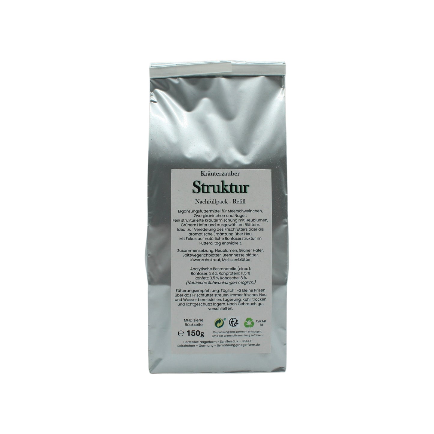 🌿 Kräuterzauber Struktur Nachfüllpack