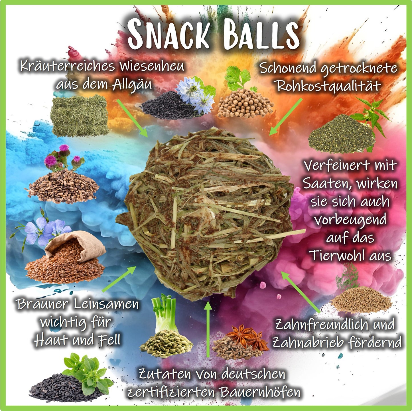 Snack Balls - Seeds Star - Nagerfarm