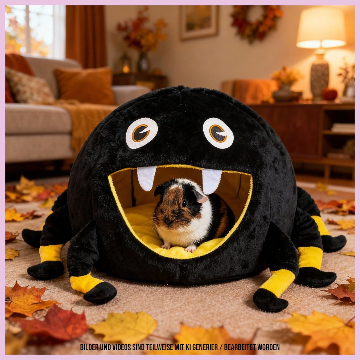 🕸️ Spider House – The Cuddle Paradise for Your Guinea Pigs