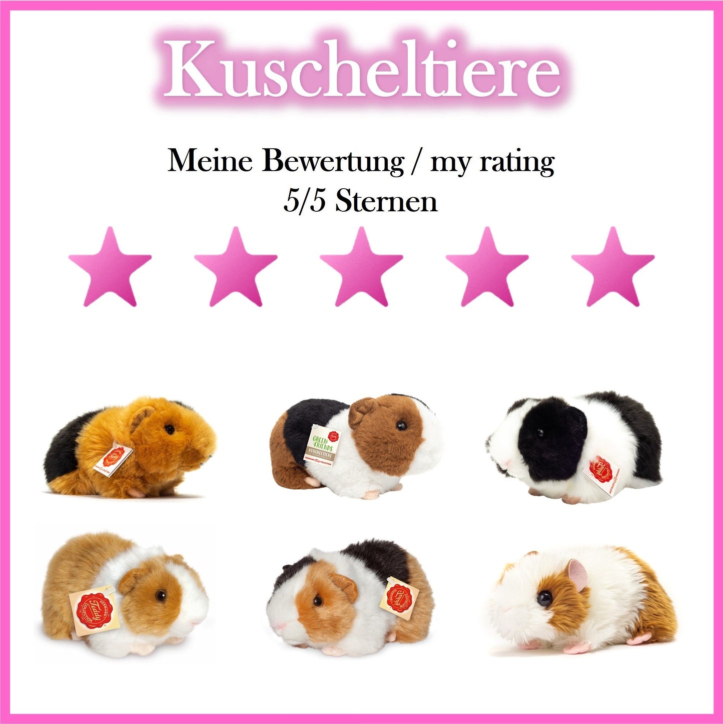 Teddy Hermann Plush Toys - Guinea Pig