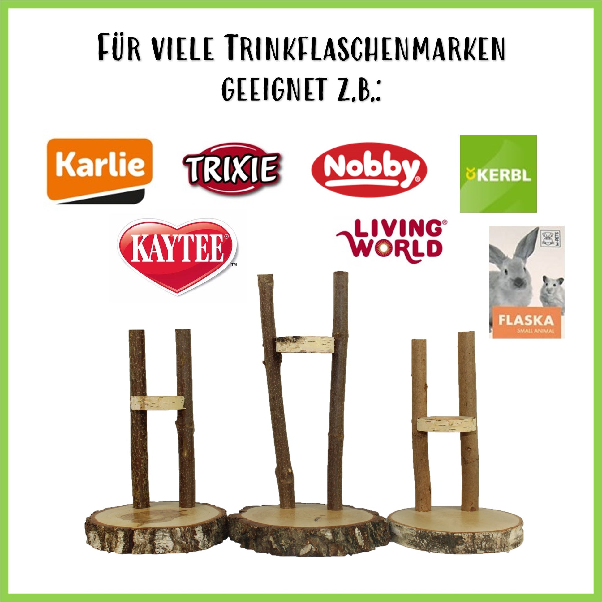 Trinkstation für Deine Trinkflasche - Nagerfarm