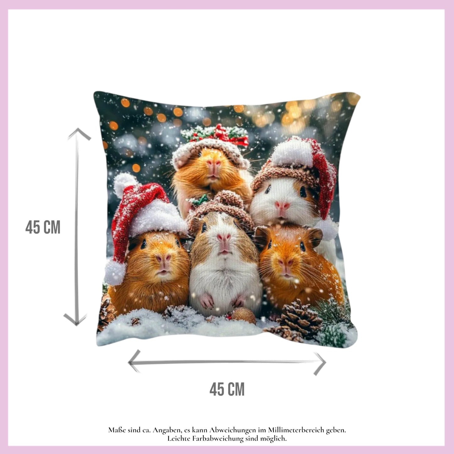 🛋️ "Winter Dream" Cushion – Cozy Winter Magic for Your Home ❄️
