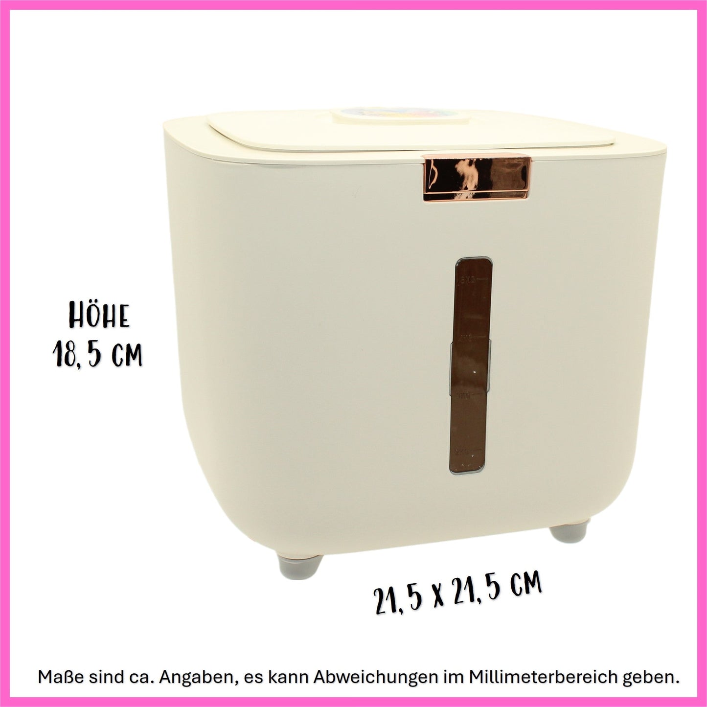 🐹🌟 Food Box – A Touch of Luxury for Your Food Storage!