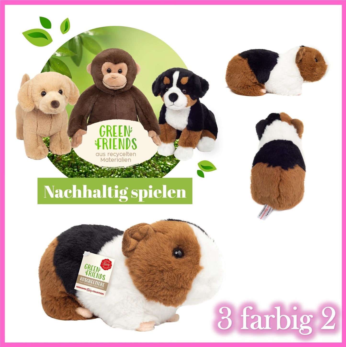 Teddy Hermann Plush Toys - Guinea Pig