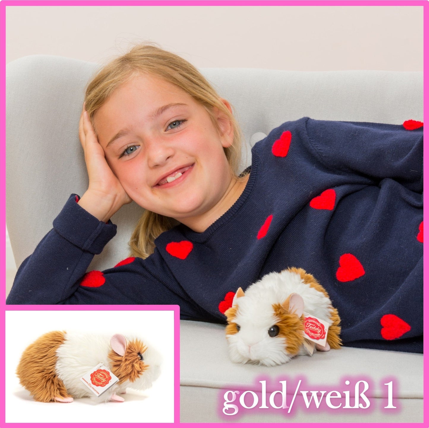 Teddy Hermann Plush Toys - Guinea Pig