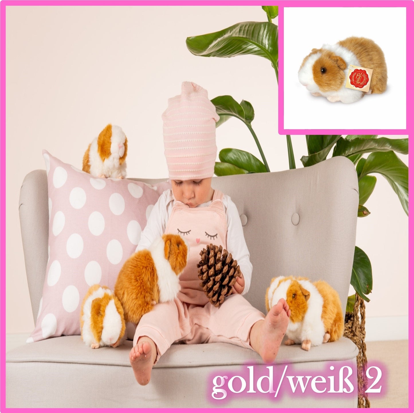 Teddy Hermann Plush Toys - Guinea Pig