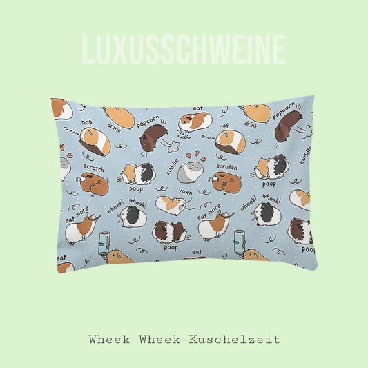 🛋️ Kissen „Meeri Poop Blau“ Länglich – Der humorvolle Hingucker für dein Zuhause