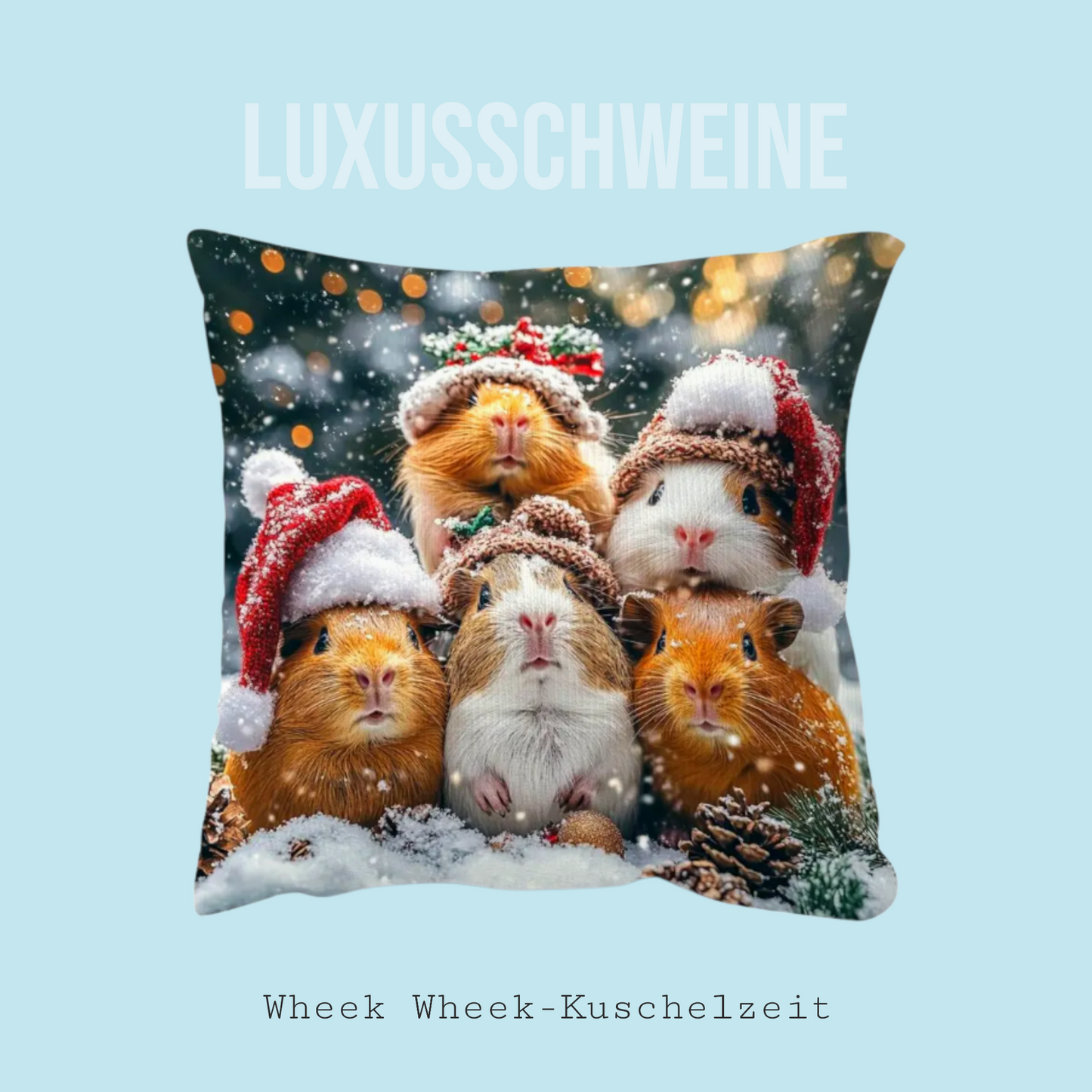 🛋️ "Winter Dream" Cushion – Cozy Winter Magic for Your Home ❄️