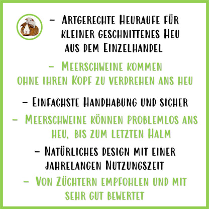 Heuraufe Easy Two - Nagerfarm