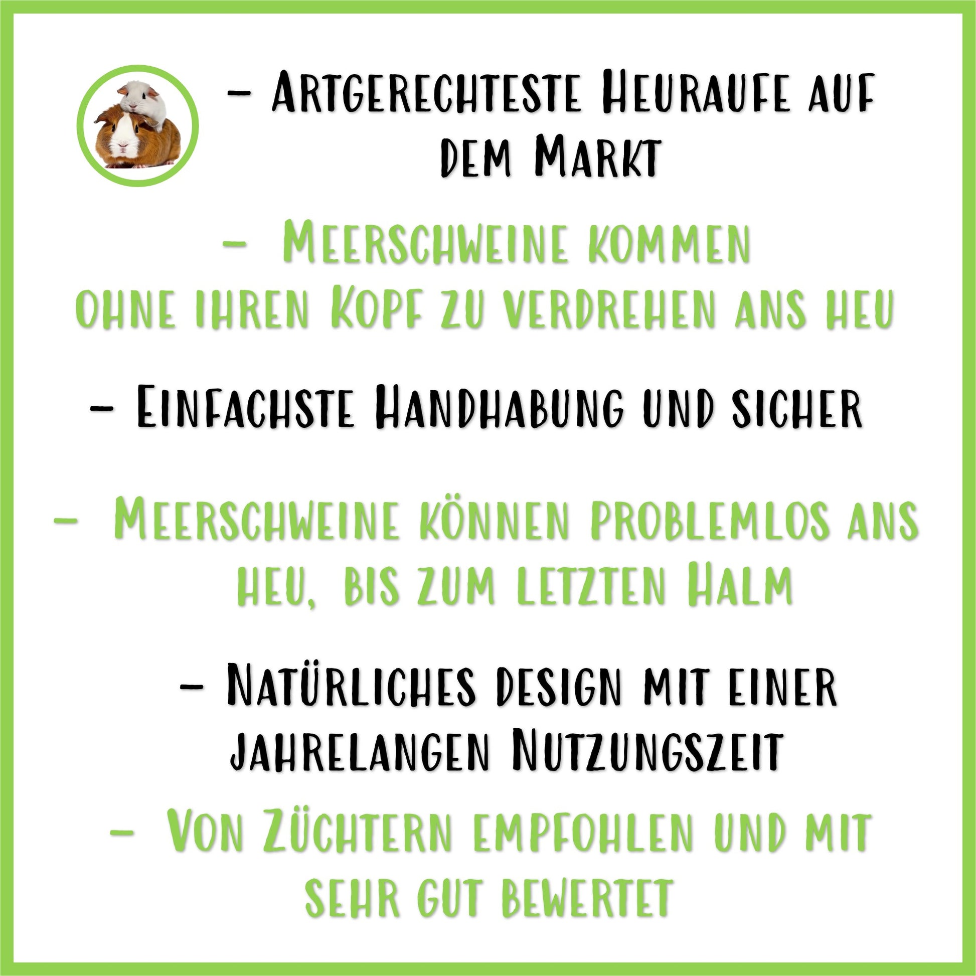 Heuraufe Easy One - Nagerfarm