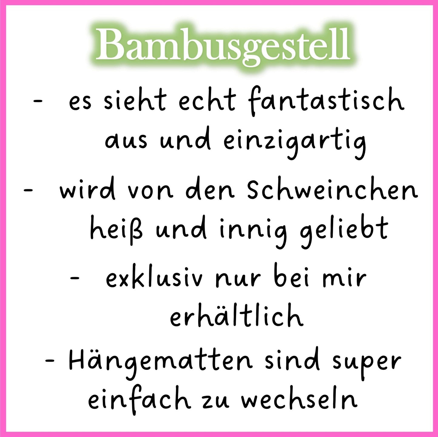 🎍 Hängemattengestell „Bamboo“ – Dein Natur-Gestell für kuschelige Rückzugsorte