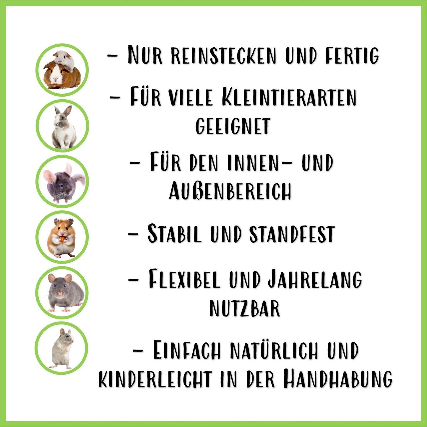 Trinkstation mit Trinkflasche Classic - Nagerfarm