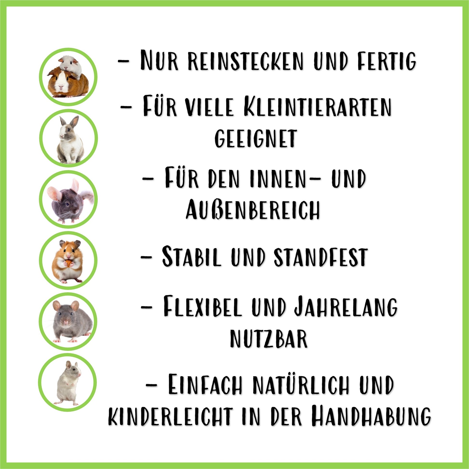 Trinkstation mit Trinkflasche Classic - Nagerfarm