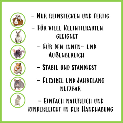 Trinkstation mit Trinkflasche Classic - Nagerfarm