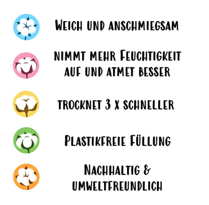 Bio Hängematte - Girl Power - Rosa